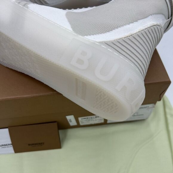 Men’s Burberry knitted sub high top sock, sneakers size 45 - Picture 13 of 14